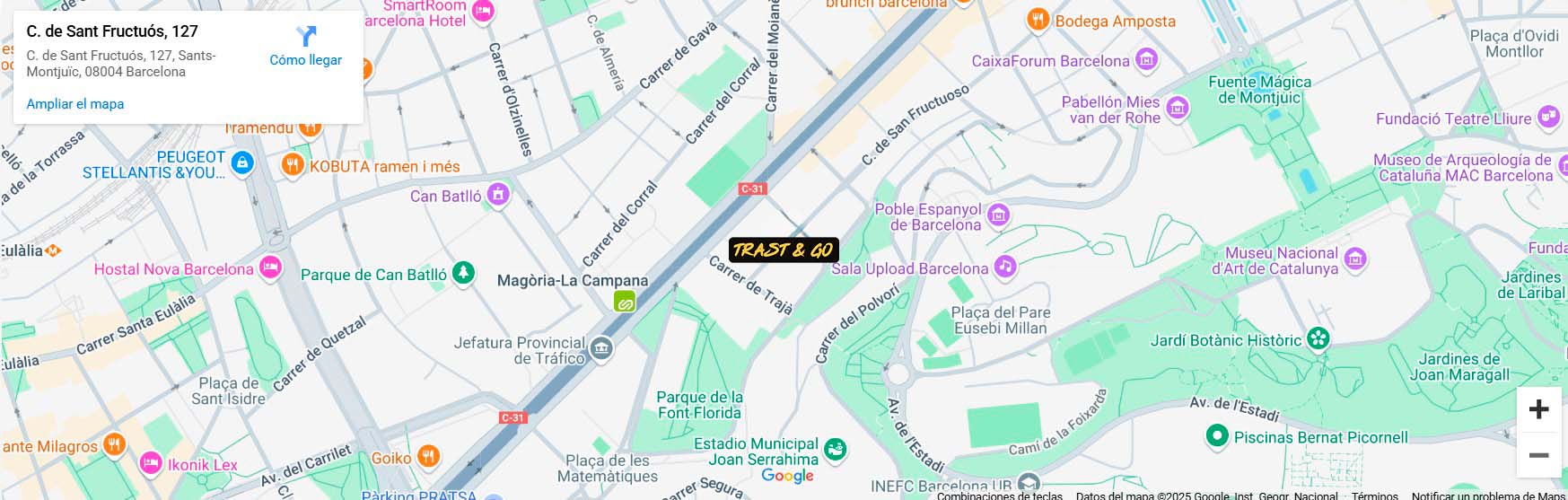 Ubicación de Trast&Go